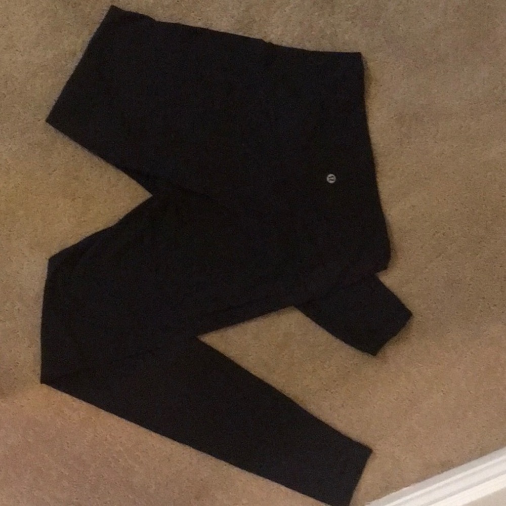 High waited lululemon wonder unders